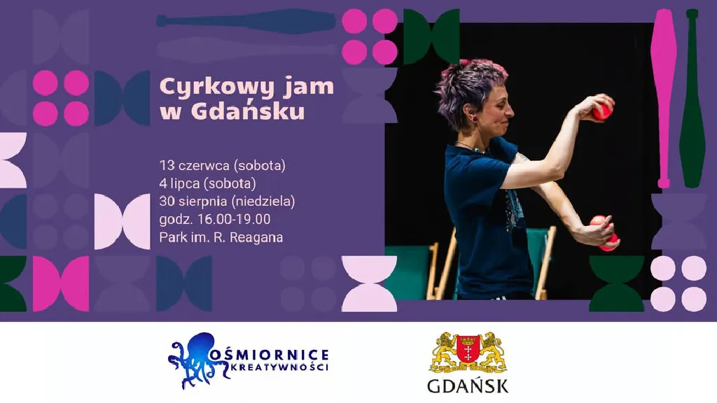 Cyrkowy jam w Parku Reagana