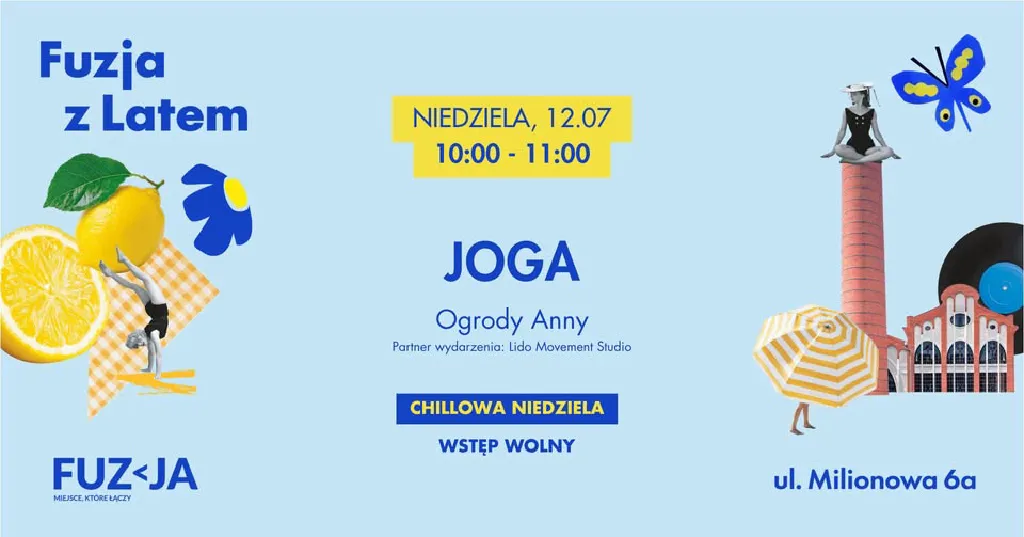 Joga – Chillowa Niedziela w Fuzji