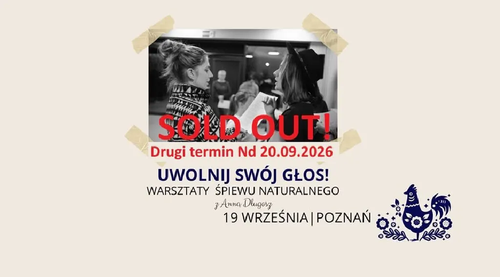Uwolnij swój głos – warsztaty śpiewu naturalnego