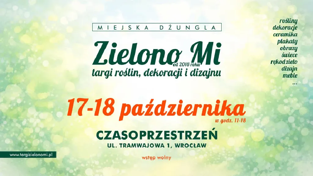 Zielono Mi – targi roślin, dekoracji i dizajnu