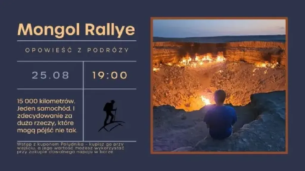 Mongol Rallye – spotkanie podróżnicze