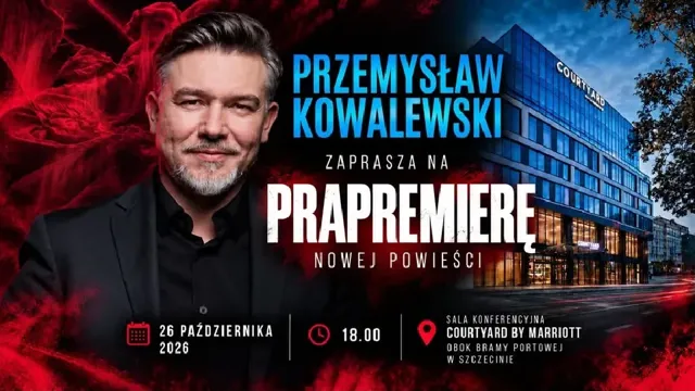 Prapremiera powieści Przemysława Kowalewskiego