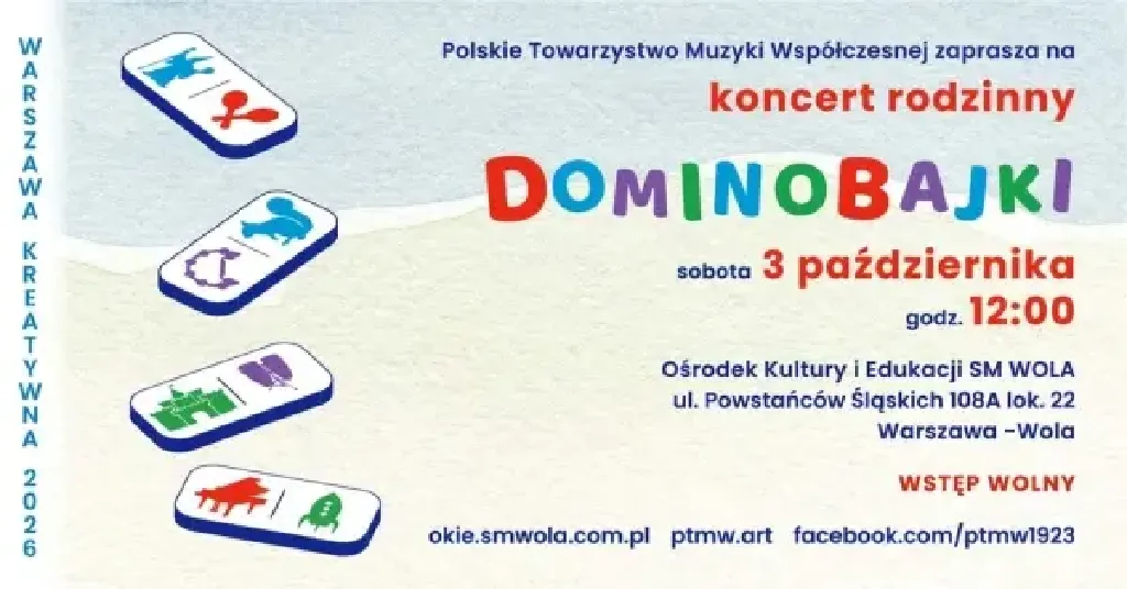 Dominobajki – koncert rodzinny
