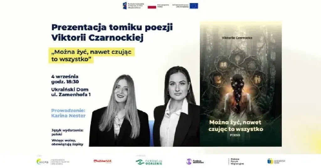 Można żyć, nawet czując to wszystko – prezentacja tomiku poezji