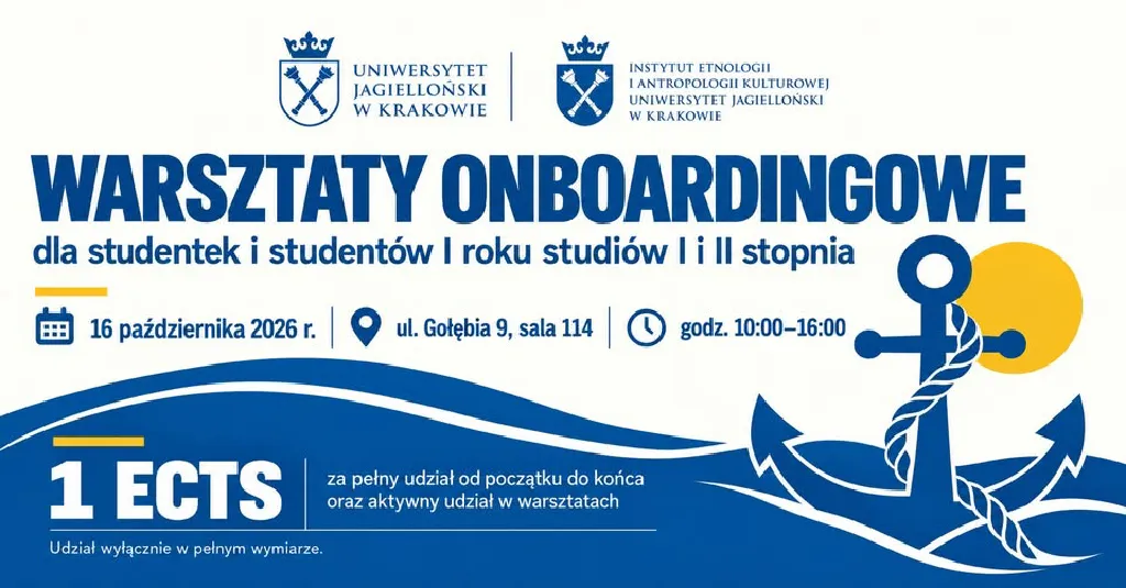 Warsztaty onboardingowe dla studentów IEiAK UJ