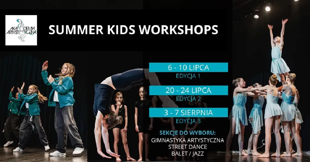 Summer Kids Workshops 2026 – warsztaty dla dzieci