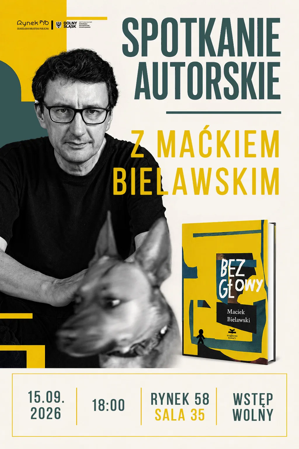 Spotkanie autorskie z Maćkiem Bielawskim