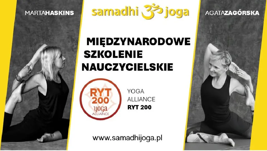 XXII Międzynarodowe szkolenie nauczycielskie Yoga Alliance RYT 200