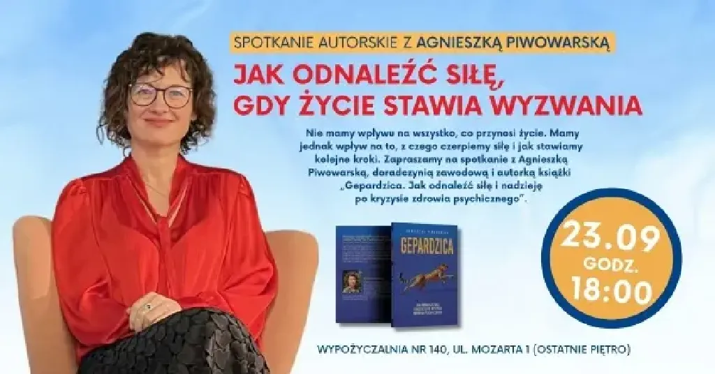 Agnieszka Piwowarska – spotkanie autorskie
