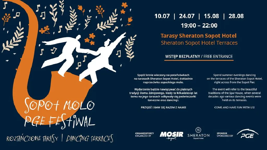 Sopot Molo PGE Festiwal – Roztańczone Tarasy