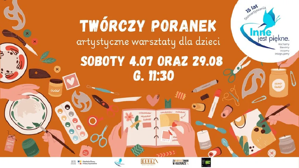 Twórczy Poranek – warsztaty artystyczne dla dzieci