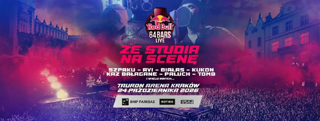 Red Bull 64 Bars Live – rap w Tauron Arenie Kraków