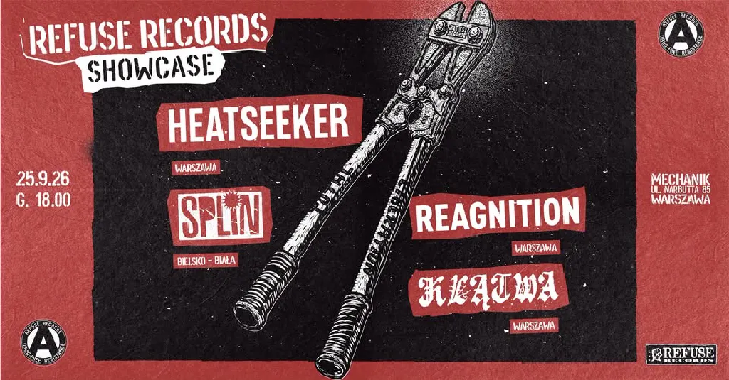 Refuse Records Showcase – koncert