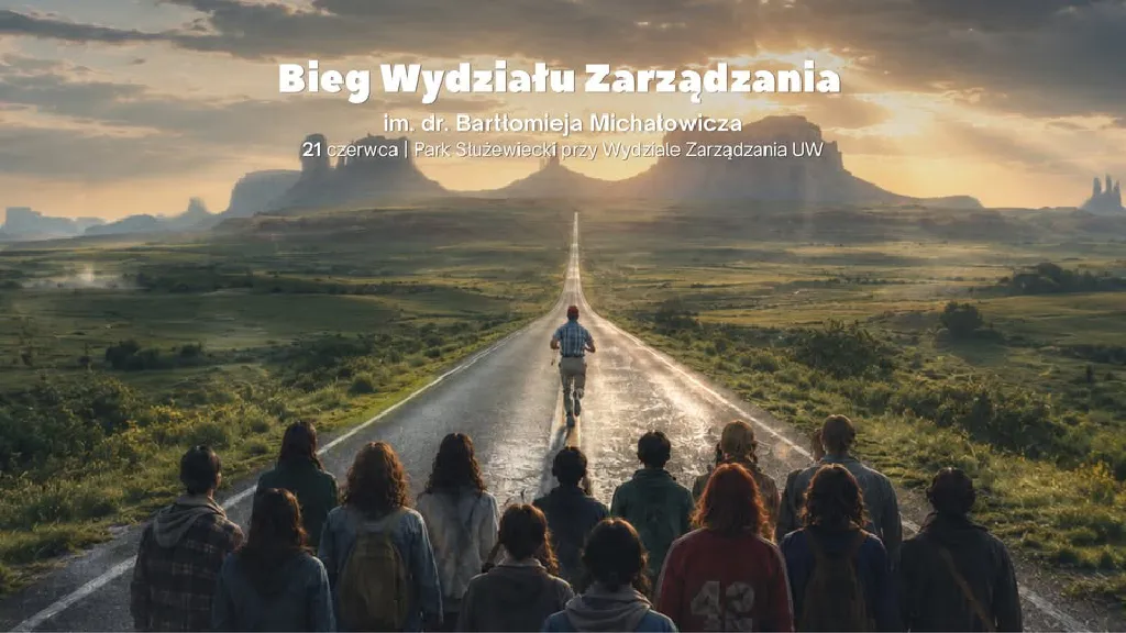Bieg Wydziału Zarządzania im. dr. Bartłomieja Michałowicza