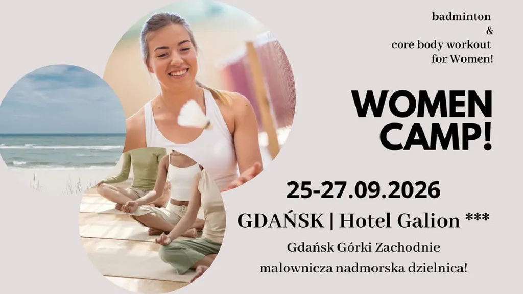 WOMEN CAMP – badminton i treningi w Gdańsku