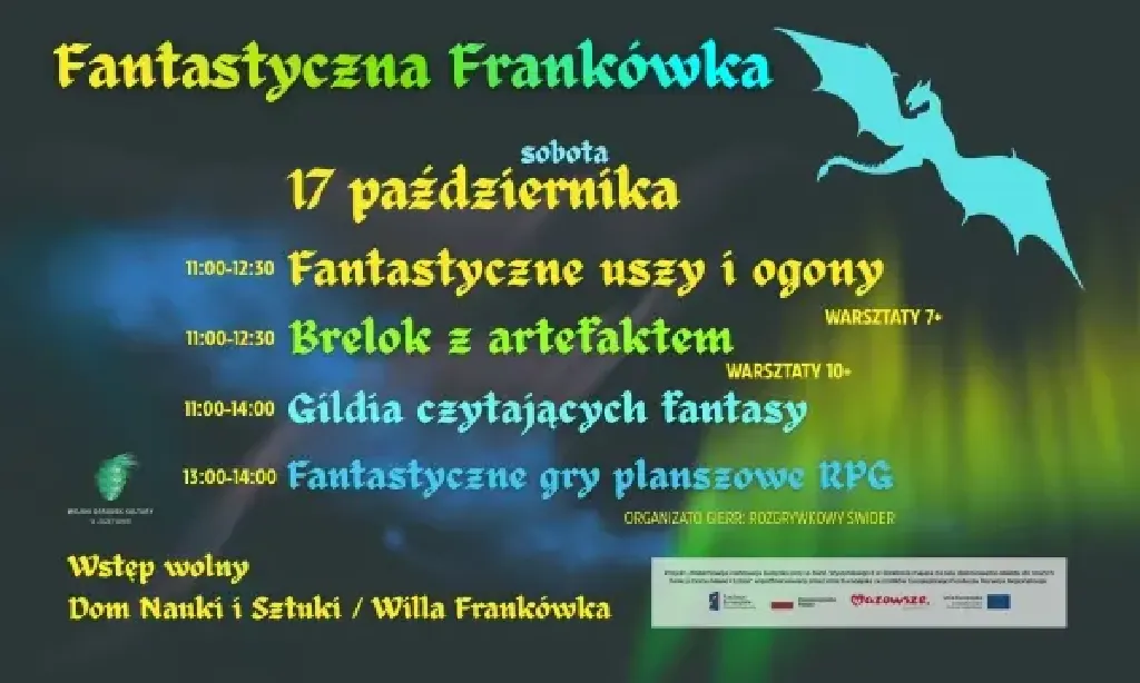 Fantastyczna Frankówka – warsztaty i spotkania