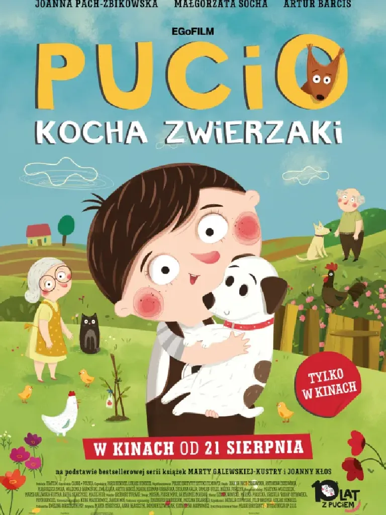 Pucio kocha zwierzaki – pokaz filmowy