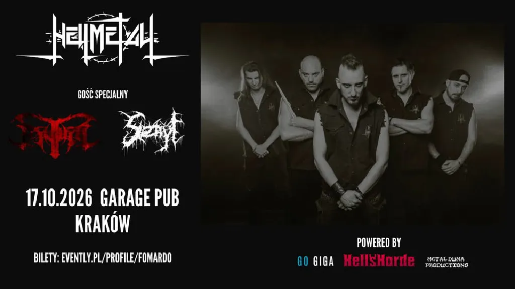 HELLMETALL, ASYLUM i SZNYT – koncert metalowy