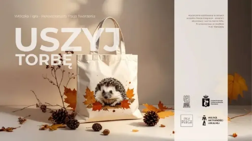 Uszyj torbę! – warsztaty rękodzielnicze