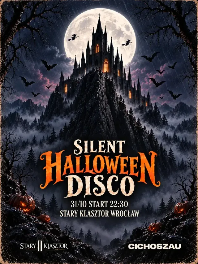SILENT HALLOWEEN DISCO w Starym Klasztorze