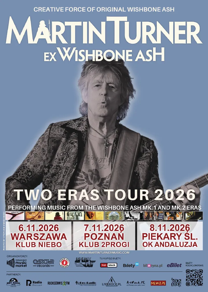Martin Turner ex-Wishbone Ash – Two Eras Tour