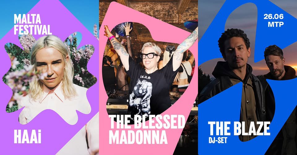 Malta Festival: The Blaze, The Blessed Madonna, HAAi