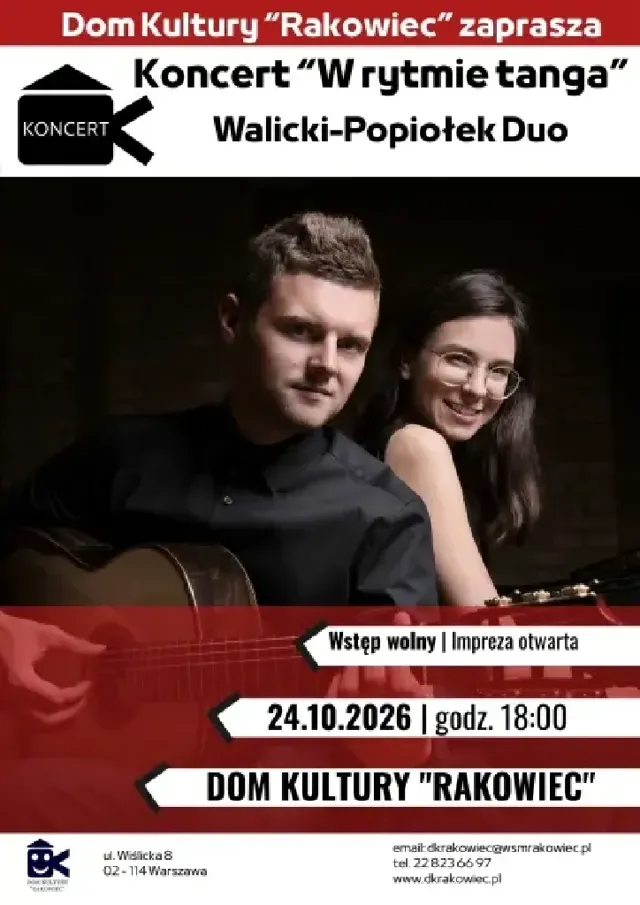 „W rytmie tanga” – Walicki-Popiołek Duo