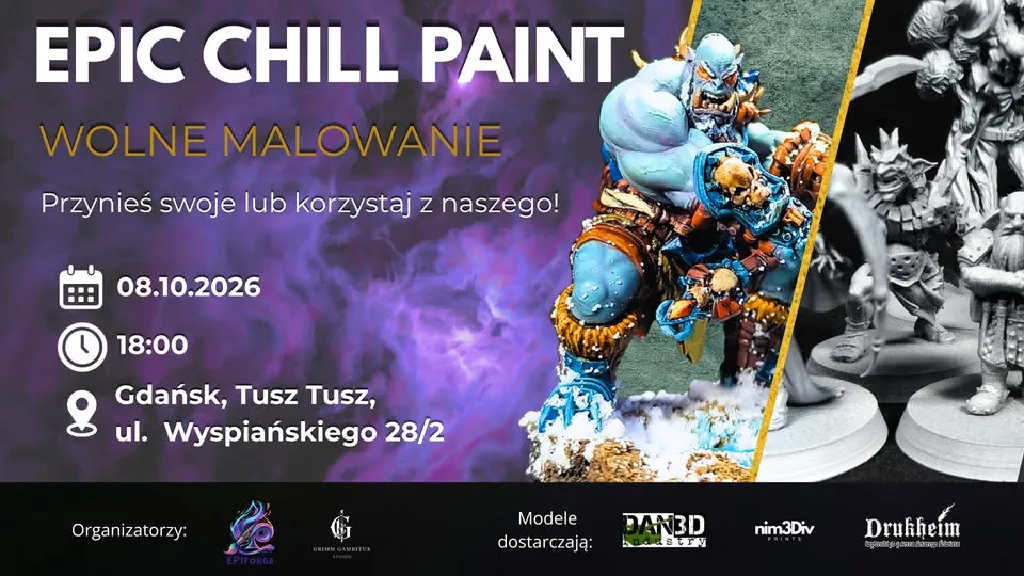 EPIC CHILL PAINT – Wolne malowanie i integracja
