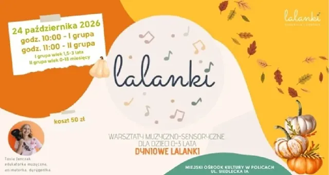 Dyniowe Lalanki – warsztaty muzyczno-ruchowe