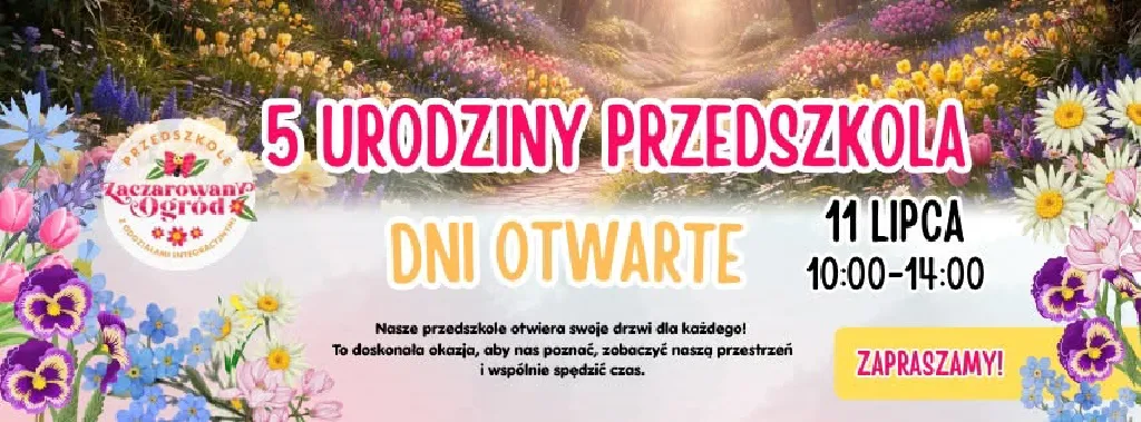 Festyn z okazji 5-lecia Przedszkola Zaczarowany Ogród