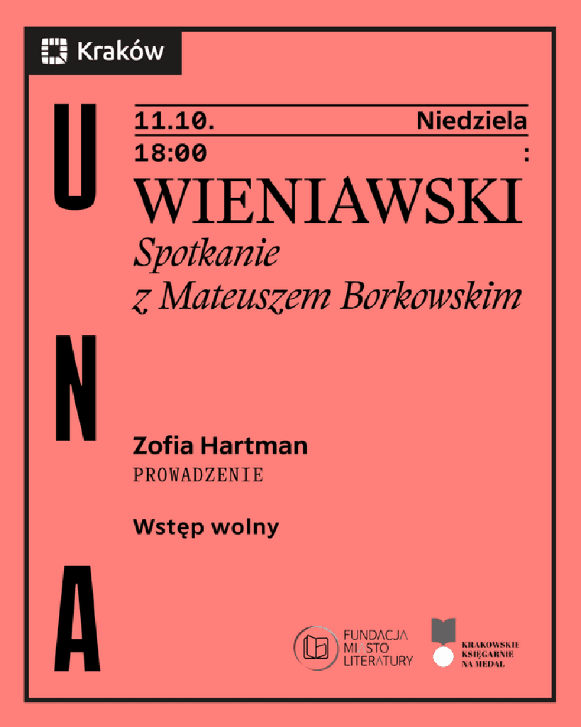 Wieniawski – spotkanie z Mateuszem Borkowskim