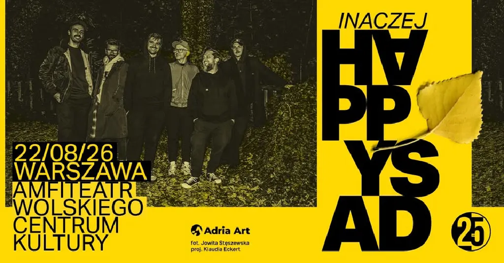 Happysad Inaczej 2026 – koncert jubileuszowy