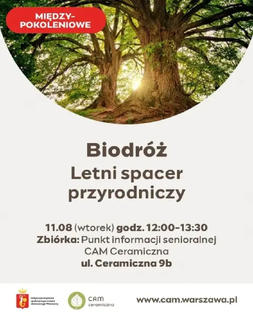 Biodróż – spacer przyrodniczy