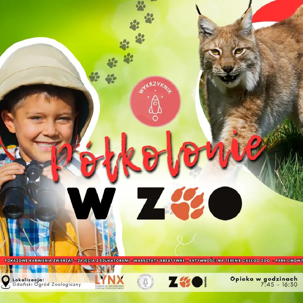 Wild Camp – półkolonie w ZOO Gdańsk
