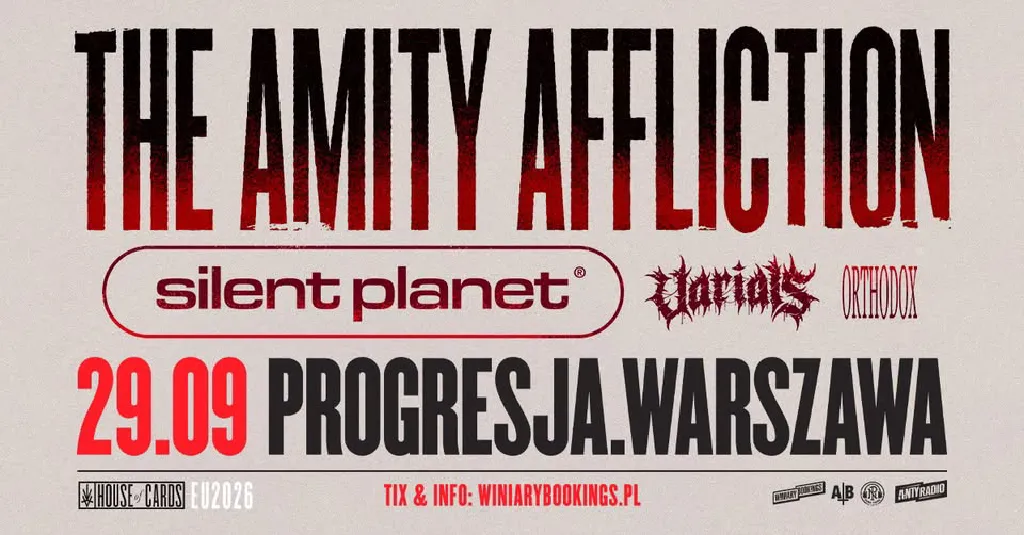 The Amity Affliction – koncert