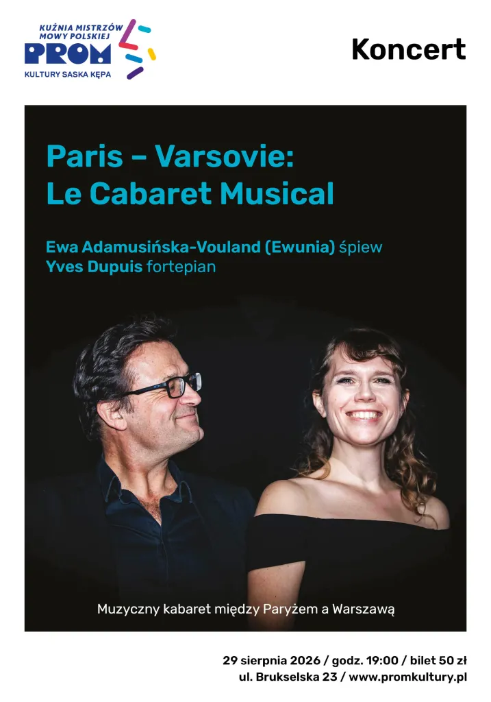 Paris – Varsovie: Le Cabaret Musical – koncert