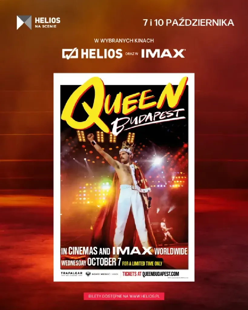 Queen Budapest – pokaz filmu w Helios na Scenie