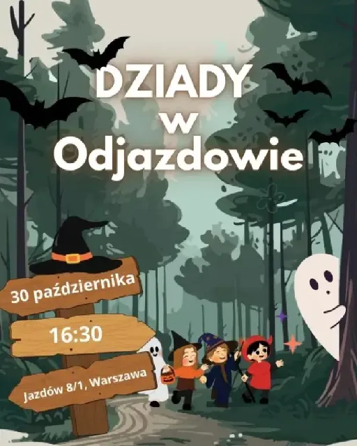 Dziady: zjawy nocy – rodzinna gra terenowa i warsztaty
