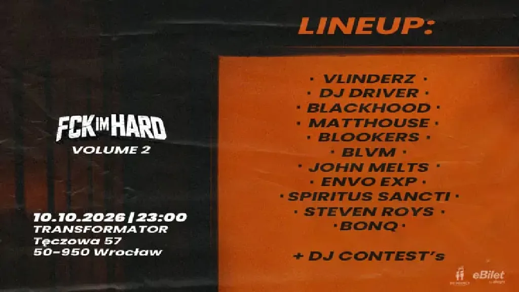 Fck Im Hard Vol. 2 – hardstyle i techno