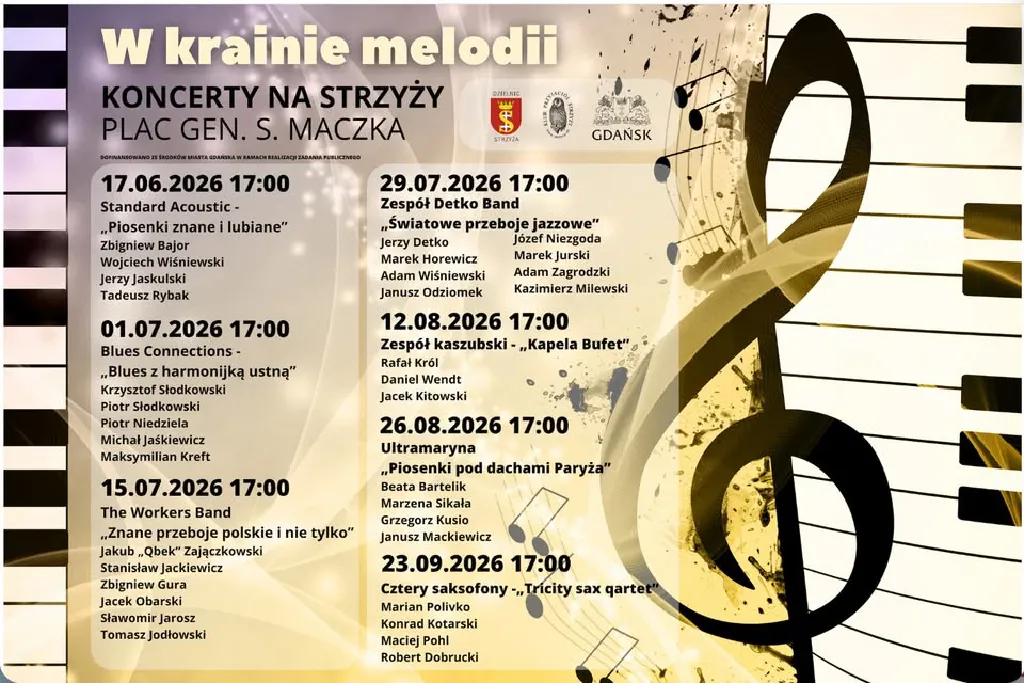W krainie melodii – koncerty na Strzyży