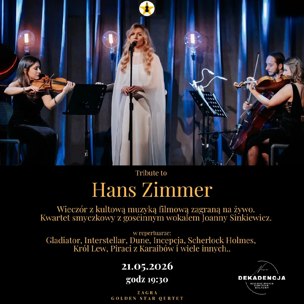 Tribute to Hans Zimmer – koncert kameralny