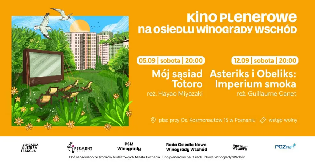 Kino Plenerowe na Winogradach Wschód