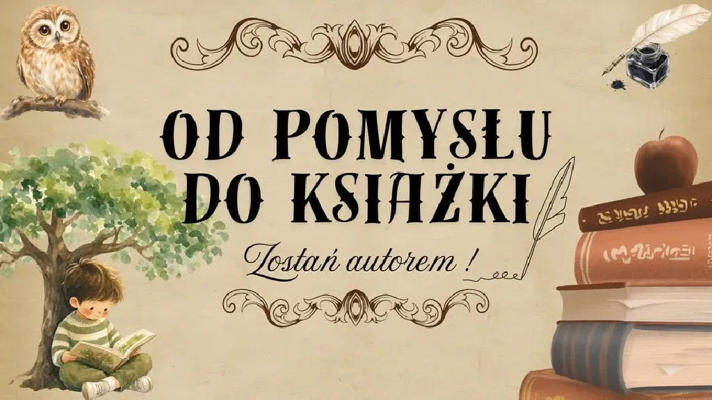 Od pomysłu do książki – warsztaty literacko-plastyczne