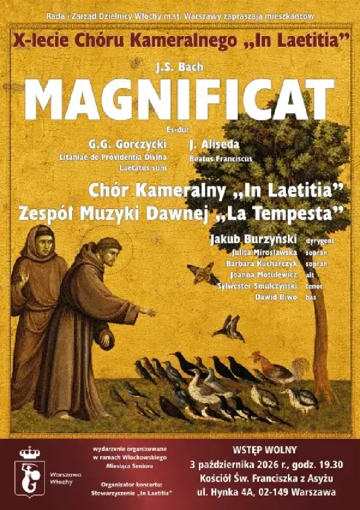 X-lecie Chóru Kameralnego In Laetitia