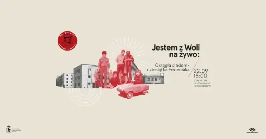 Jestem z Woli na żywo: Okrągła siedemdziesiątka Pedeciaka