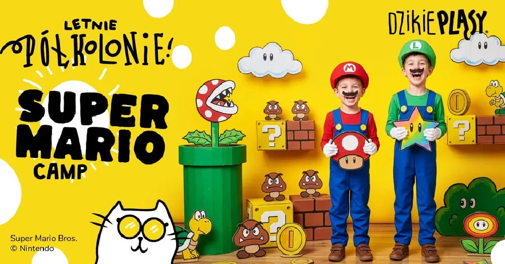 Super Mario Camp – półkolonie tematyczne