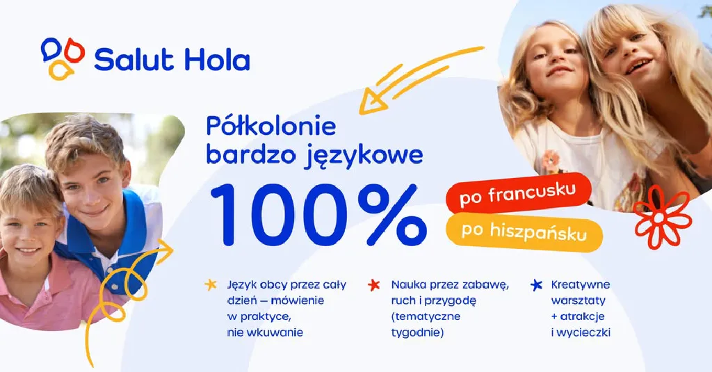 Półkolonie językowe – francuski i hiszpański