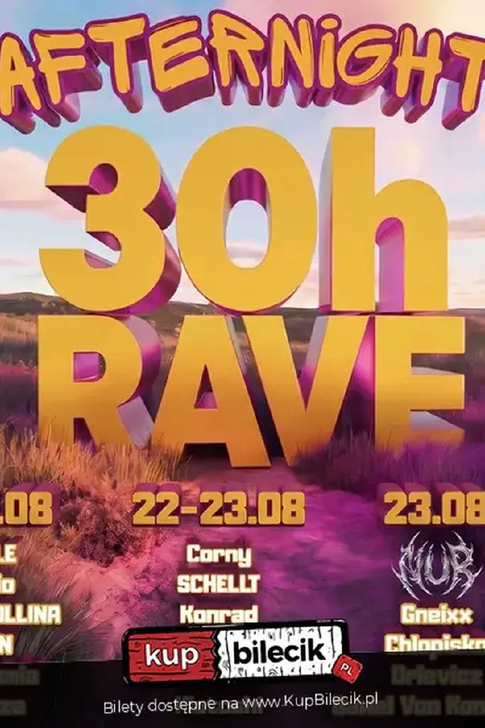 AFTERNIGHT 30H Rave – Wrocław