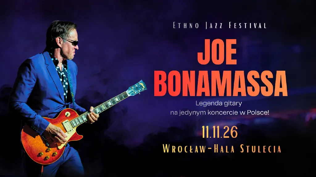 Joe Bonamassa – koncert blues-rockowy