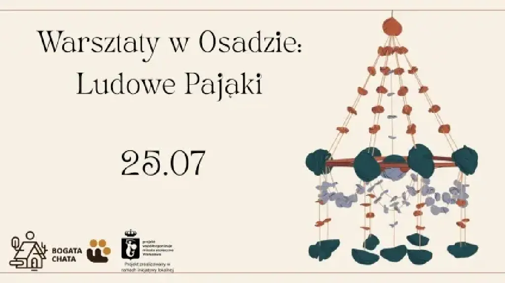 Warsztaty w Osadzie – Ludowe Pająki